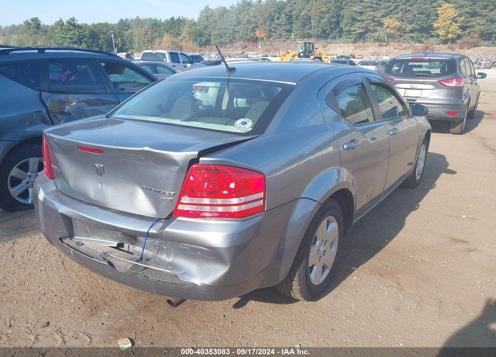 2010 DODGE AVENGER SXT VIN: 1B3CC4FB5AN215061