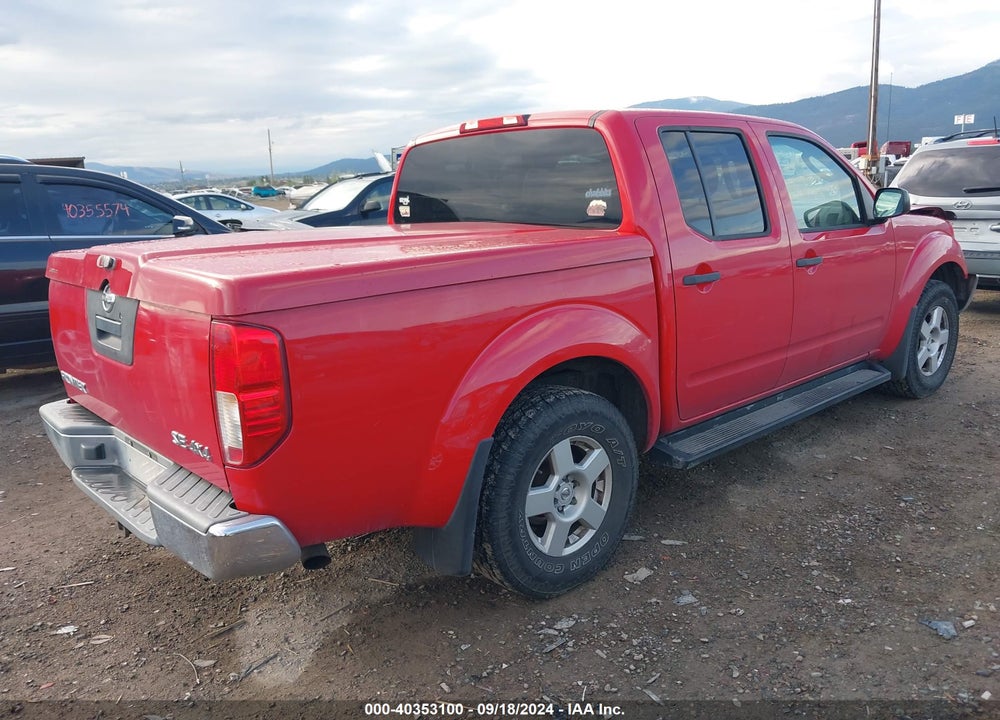 2006 NISSAN FRONTIER SE VIN: 1N6AD07W56C401504