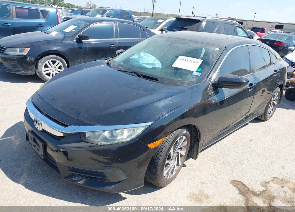 2017 HONDA CIVIC EX VIN: 19XFC2F77HE022484