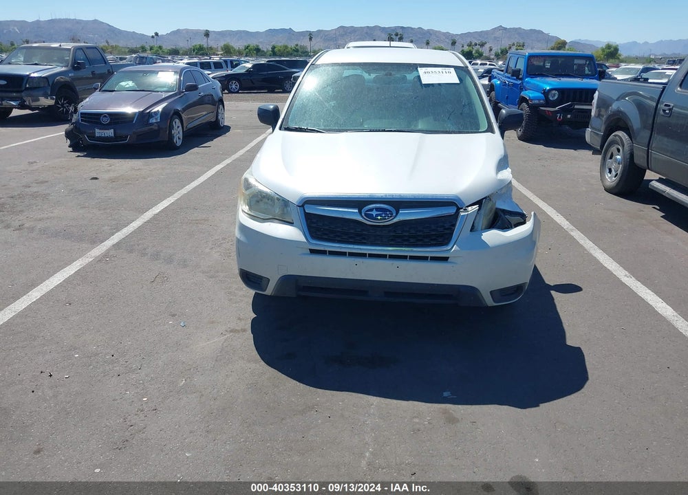 2014 SUBARU FORESTER 2.5I VIN: JF2SJAAC3EH439482