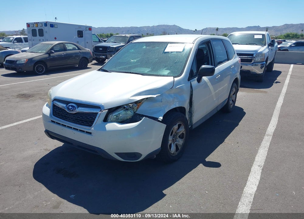 2014 SUBARU FORESTER 2.5I VIN: JF2SJAAC3EH439482