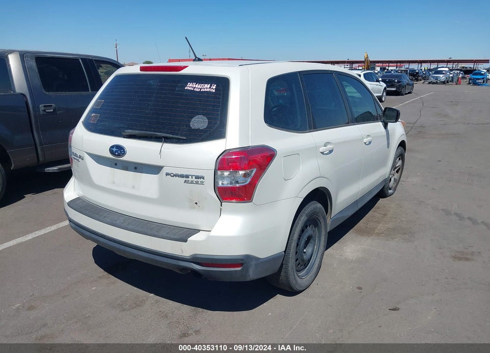 2014 SUBARU FORESTER 2.5I VIN: JF2SJAAC3EH439482