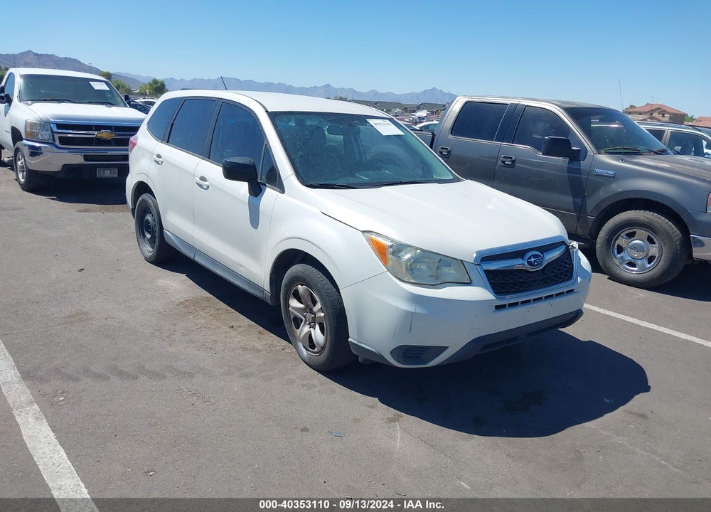 2014 SUBARU FORESTER 2.5I VIN: JF2SJAAC3EH439482