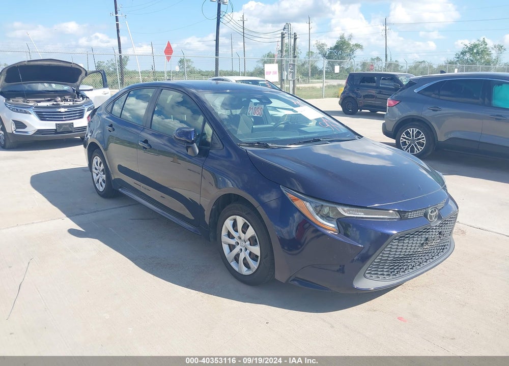 2021 TOYOTA COROLLA LE VIN: JTDEPMAE6MJ135941