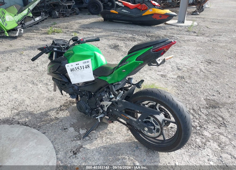 2024 KAWASAKI ER500 VIN: ML5ERGE16RDA09634