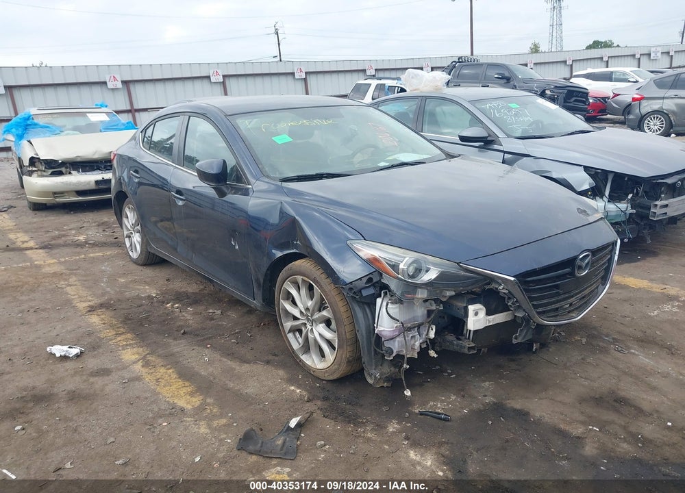 2014 MAZDA 3 S TOURING VIN: JM1BM1V32E1206167