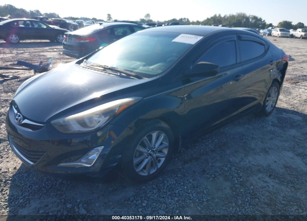 2014 HYUNDAI ELANTRA SE VIN: 5NPDH4AE5EH531443