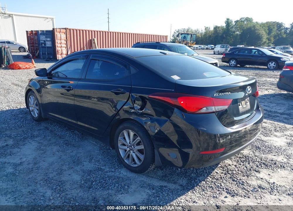 2014 HYUNDAI ELANTRA SE VIN: 5NPDH4AE5EH531443