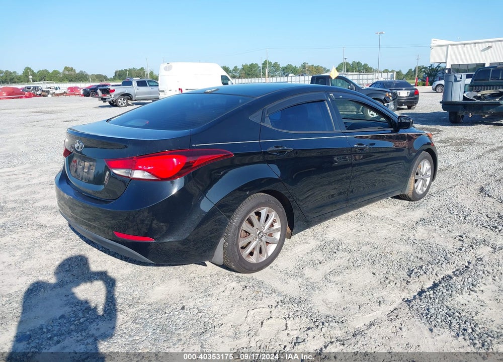 2014 HYUNDAI ELANTRA SE VIN: 5NPDH4AE5EH531443