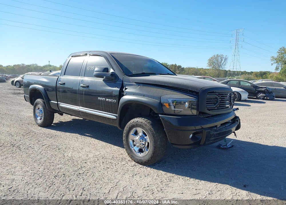 2006 DODGE RAM 2500 LARAMIE VIN: 3D7KS28D86G132293