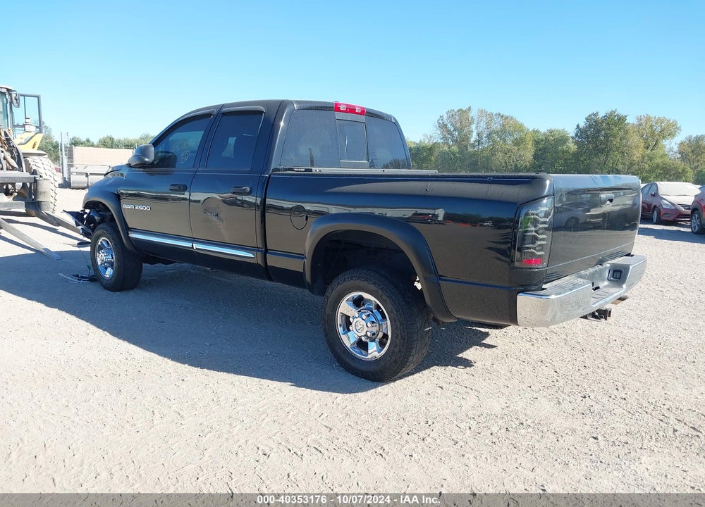 2006 DODGE RAM 2500 LARAMIE VIN: 3D7KS28D86G132293