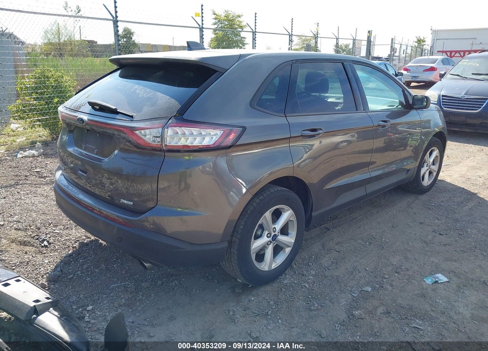 2016 FORD EDGE SE VIN: 2FMPK3G98GBB95302