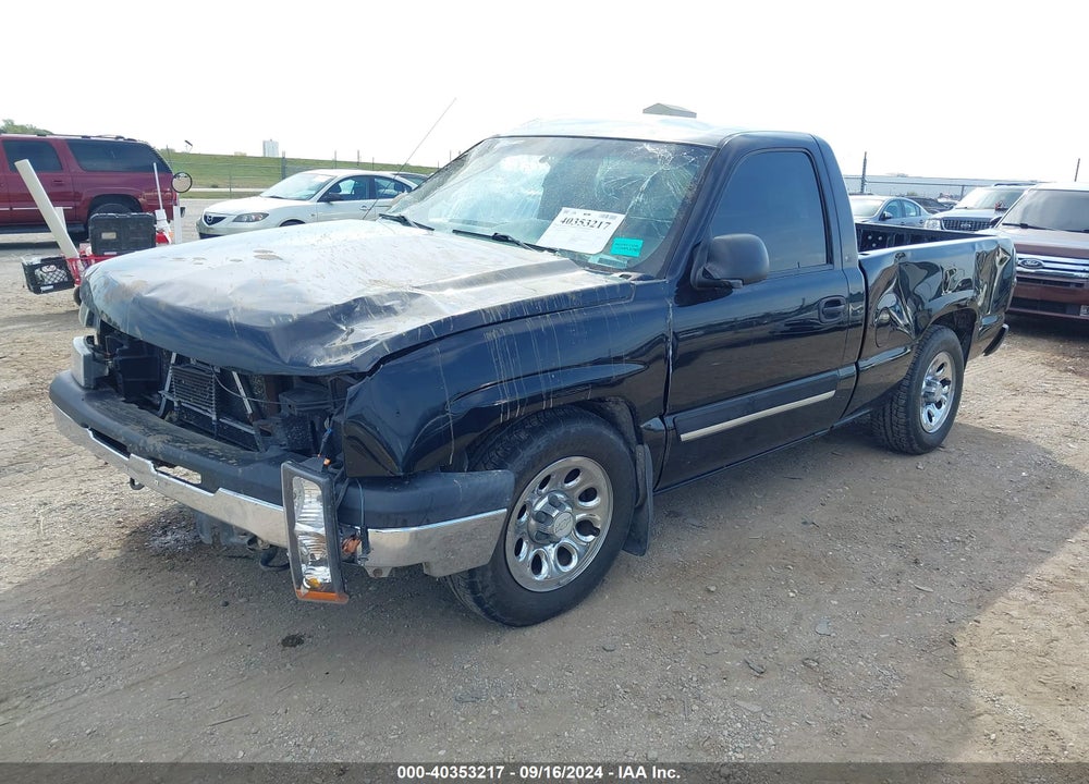 2006 CHEVROLET SILVERADO 1500 LS VIN: 3GCEC14Z76G272058