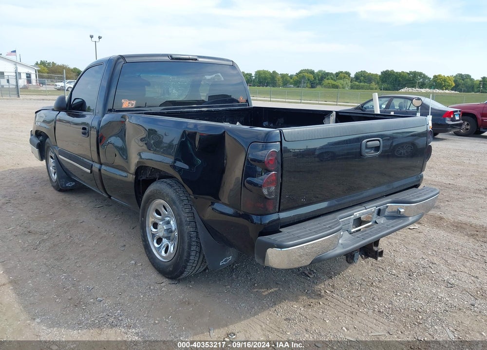 2006 CHEVROLET SILVERADO 1500 LS VIN: 3GCEC14Z76G272058