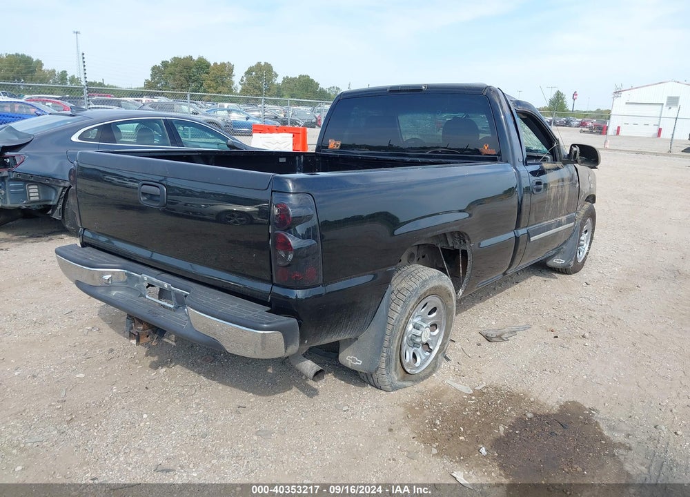 2006 CHEVROLET SILVERADO 1500 LS VIN: 3GCEC14Z76G272058