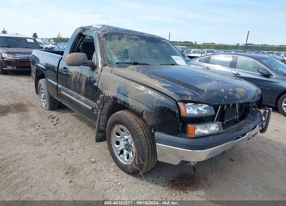 2006 CHEVROLET SILVERADO 1500 LS VIN: 3GCEC14Z76G272058