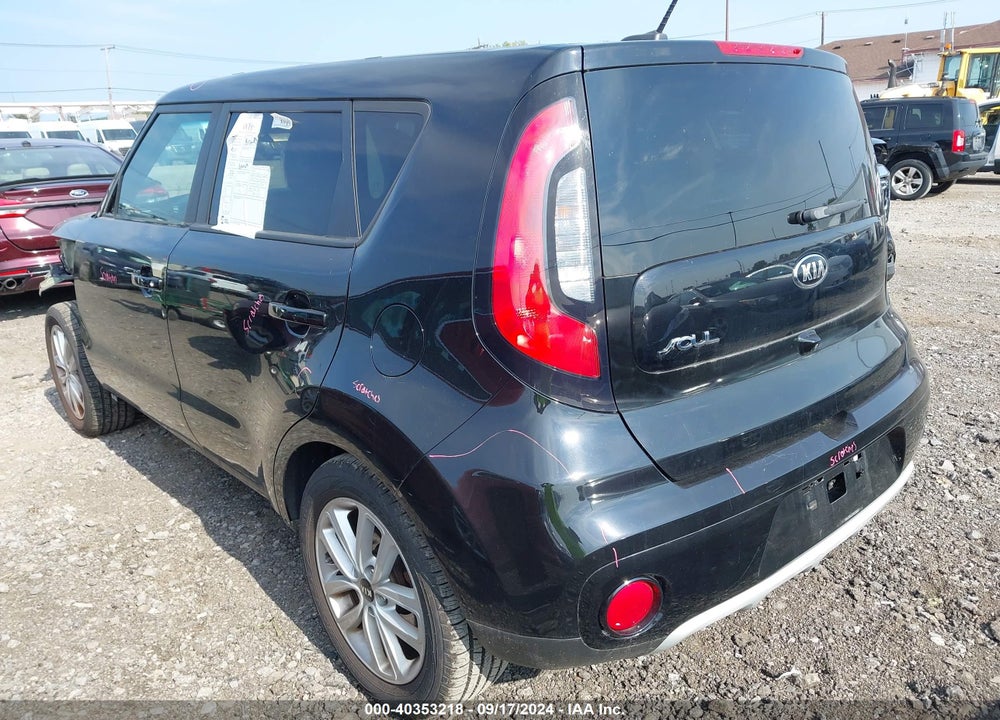 2019 KIA SOUL VIN: KNDJP3A56K7633009