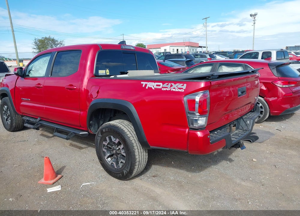 2020 TOYOTA TACOMA TRD OFF ROAD VIN: 3TMCZ5AN4LM344314
