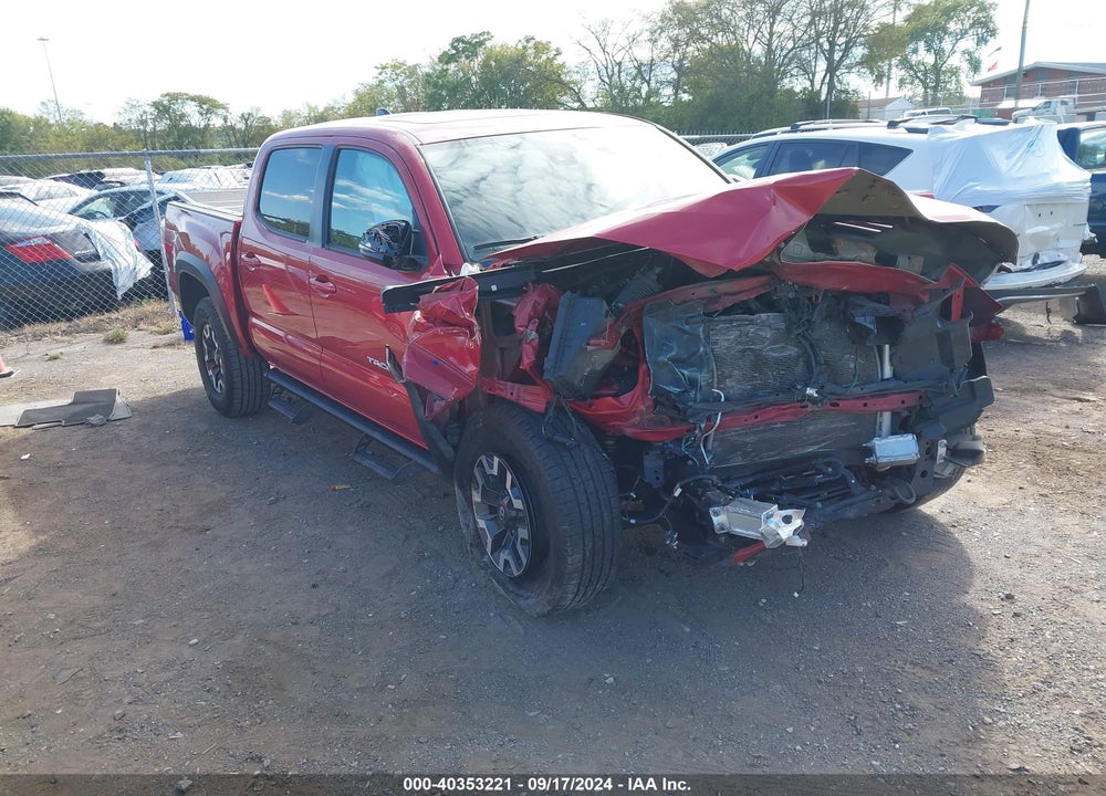 2020 TOYOTA TACOMA TRD OFF ROAD VIN: 3TMCZ5AN4LM344314