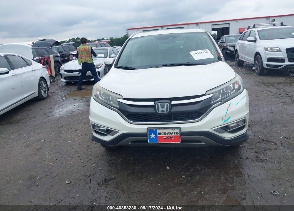 2015 HONDA CR-V TOURING VIN: 5J6RM3H96FL000537