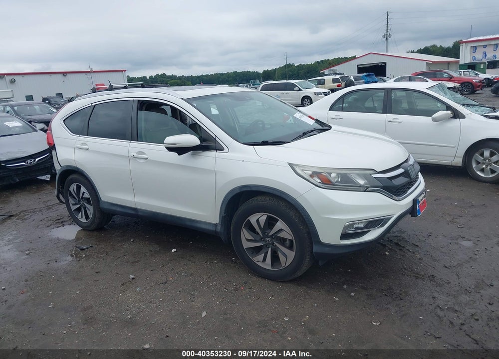 2015 HONDA CR-V TOURING VIN: 5J6RM3H96FL000537