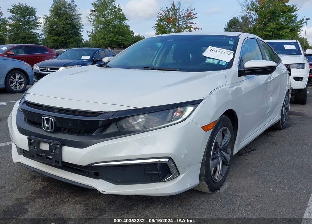2019 HONDA CIVIC LX VIN: 2HGFC2F64KH572858