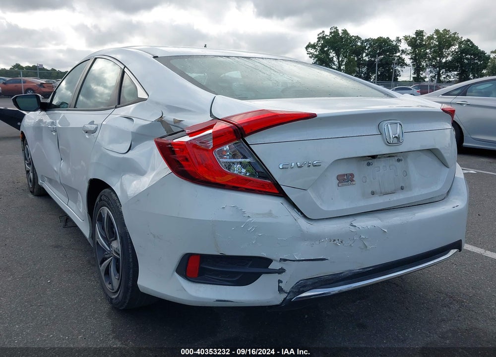 2019 HONDA CIVIC LX VIN: 2HGFC2F64KH572858