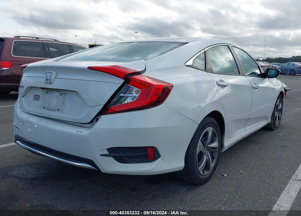 2019 HONDA CIVIC LX VIN: 2HGFC2F64KH572858