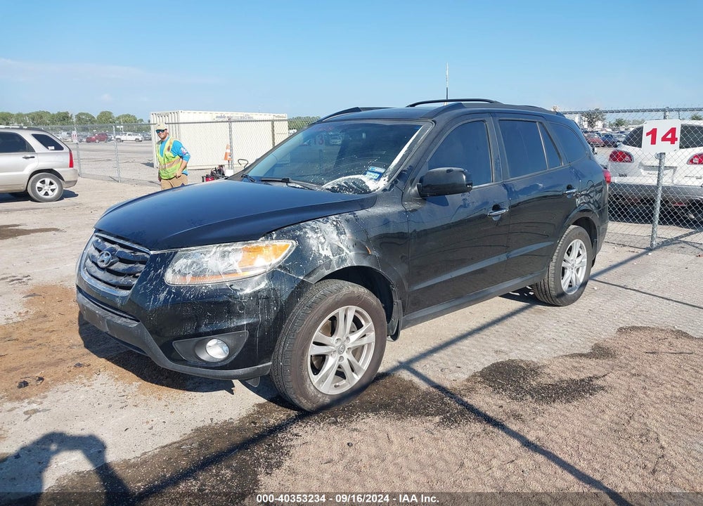 2011 HYUNDAI SANTA FE LIMITED V6 VIN: 5XYZK4AG9BG054138