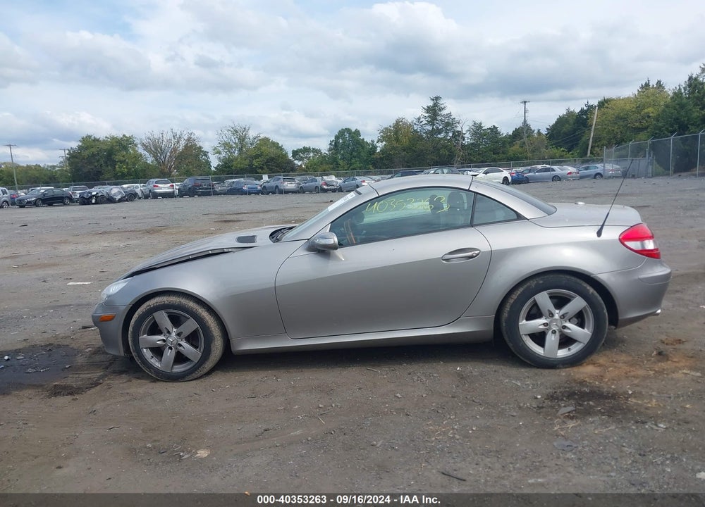 2006 MERCEDES-BENZ SLK 280 VIN: WDBWK54F46F117293
