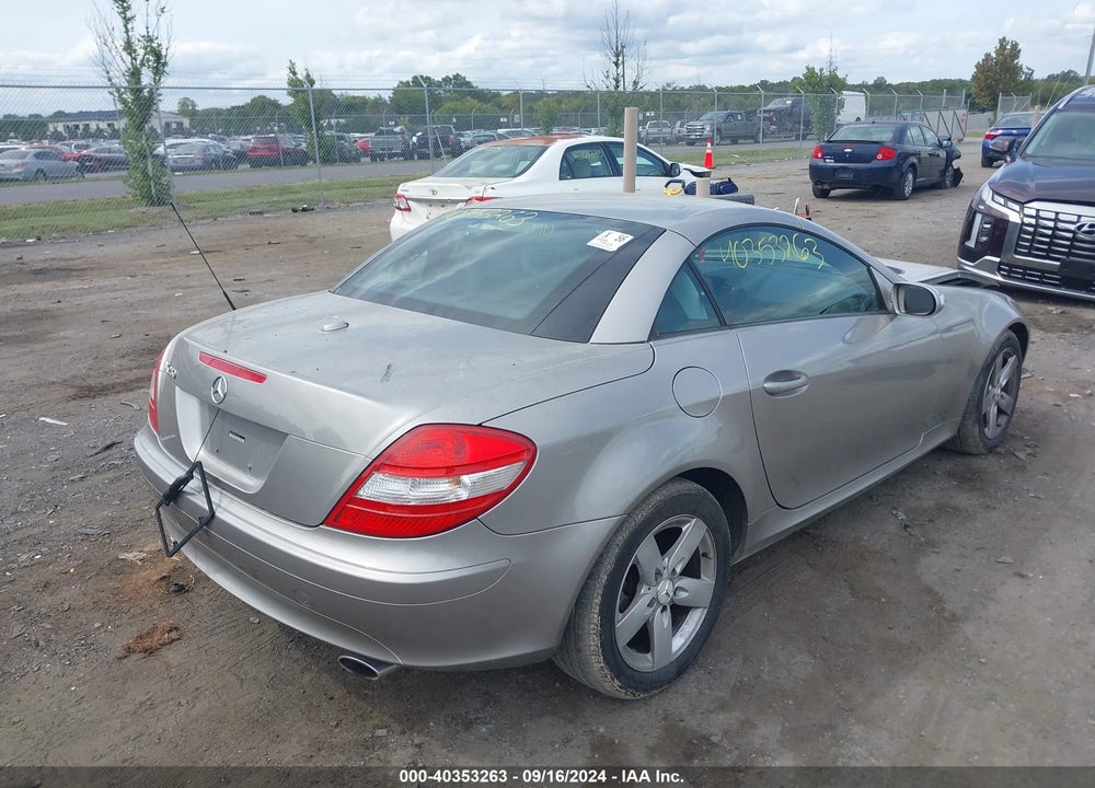 2006 MERCEDES-BENZ SLK 280 VIN: WDBWK54F46F117293
