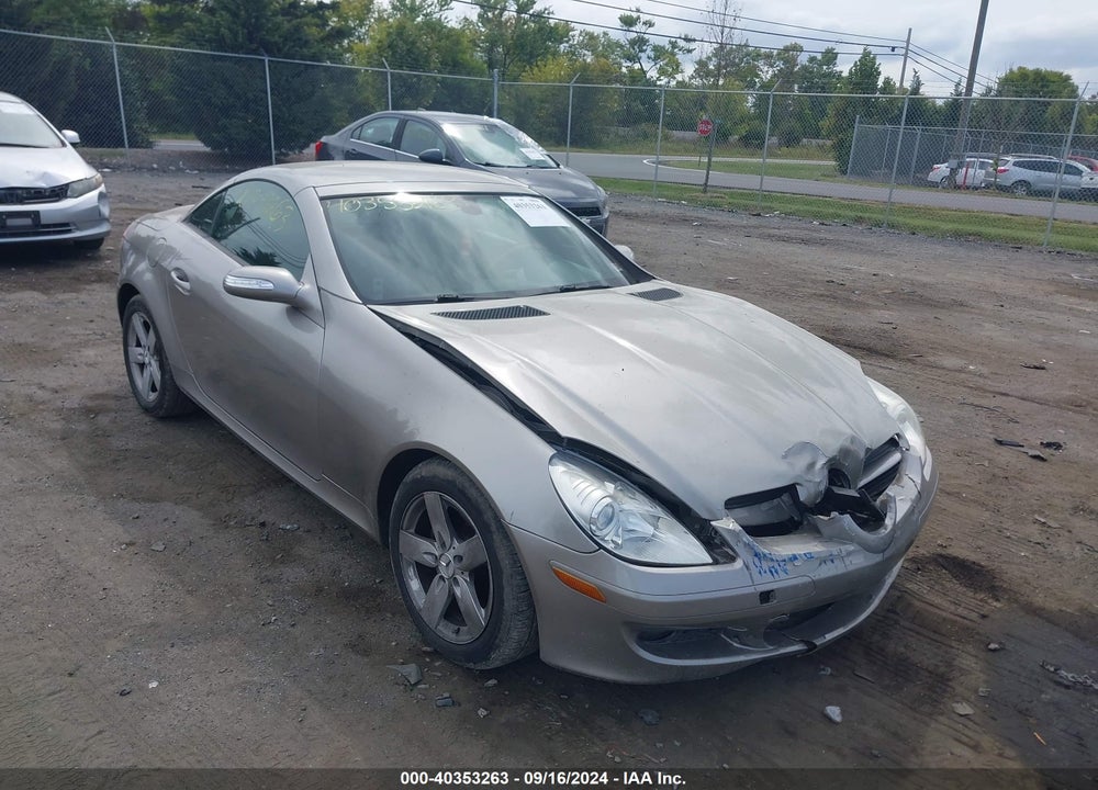 2006 MERCEDES-BENZ SLK 280 VIN: WDBWK54F46F117293