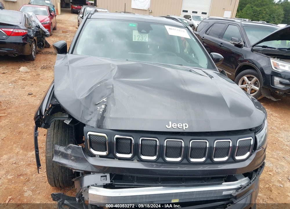 2022 JEEP COMPASS LATITUDE FWD VIN: 3C4NJCBB5NT235250