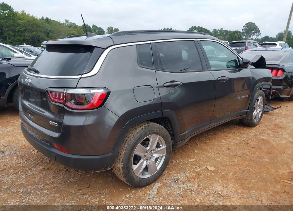 2022 JEEP COMPASS LATITUDE FWD VIN: 3C4NJCBB5NT235250