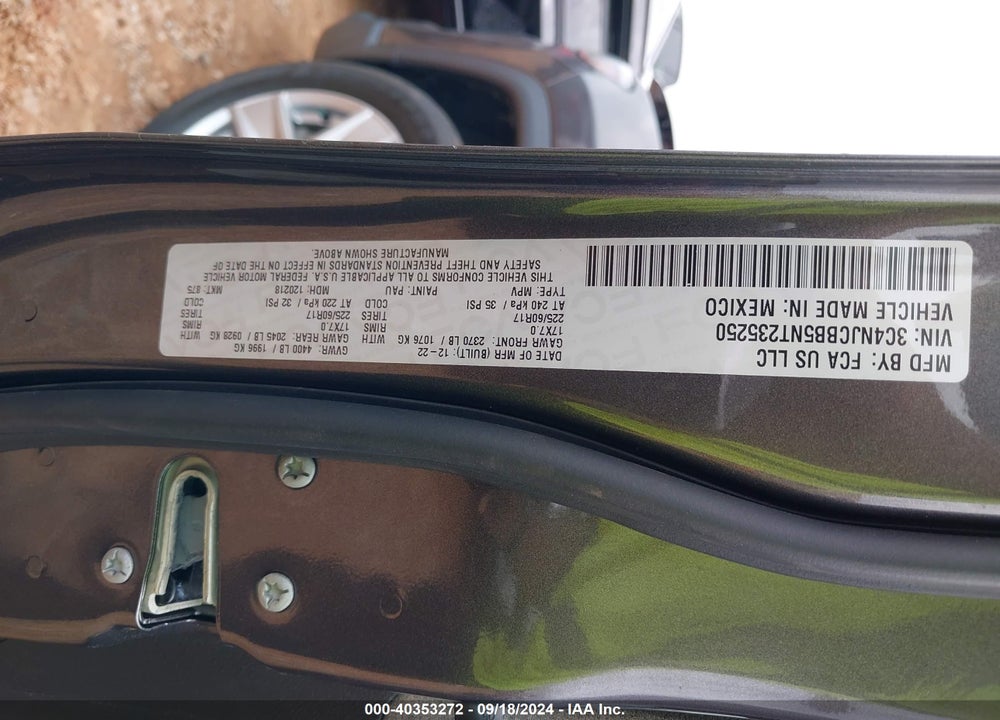 2022 JEEP COMPASS LATITUDE FWD VIN: 3C4NJCBB5NT235250