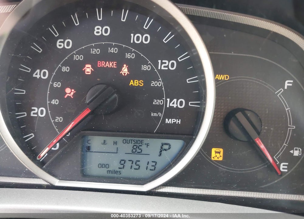 2013 TOYOTA RAV4 LE VIN: 2T3BFREV9DW093263