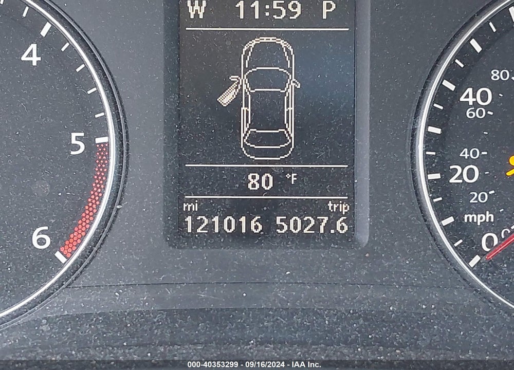 2013 VOLKSWAGEN PASSAT 2.0L TDI SE VIN: 1VWBN7A38DC145204
