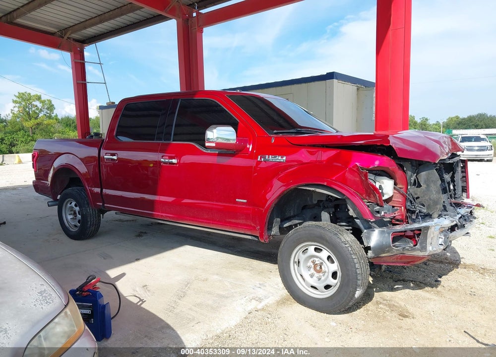2015 FORD F-150 PLATINUM VIN: 1FTEW1EG3FFB24057