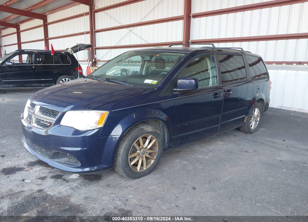 2013 DODGE GRAND CARAVAN SXT VIN: 2C4RDGCGXDR654836