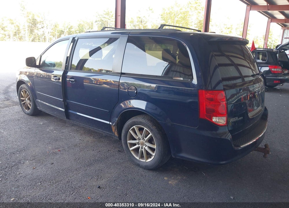 2013 DODGE GRAND CARAVAN SXT VIN: 2C4RDGCGXDR654836