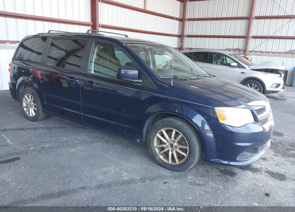 2013 DODGE GRAND CARAVAN SXT VIN: 2C4RDGCGXDR654836