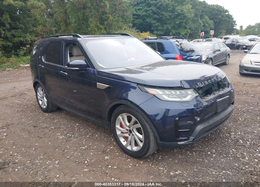 2018 LAND ROVER DISCOVERY HSE VIN: SALRR2RVXJA070987