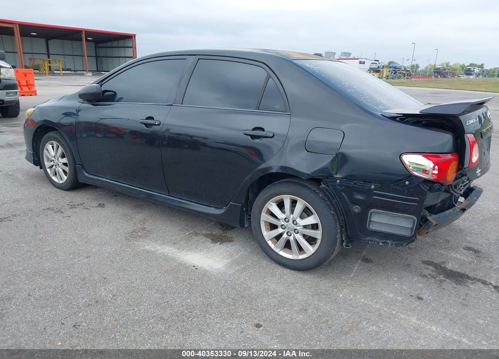 2009 TOYOTA COROLLA S VIN: 1NXBU40E29Z085683