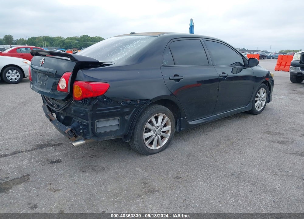 2009 TOYOTA COROLLA S VIN: 1NXBU40E29Z085683