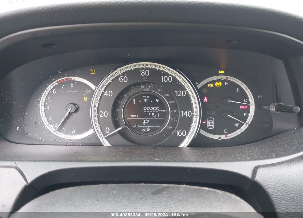 2013 HONDA ACCORD EX-L VIN: 1HGCR2F86DA144259