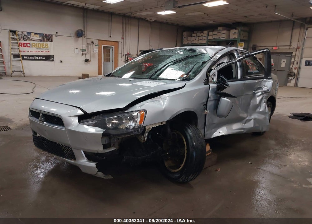 2009 MITSUBISHI LANCER ES/ES SPORT VIN: JA3AU26U99U045795