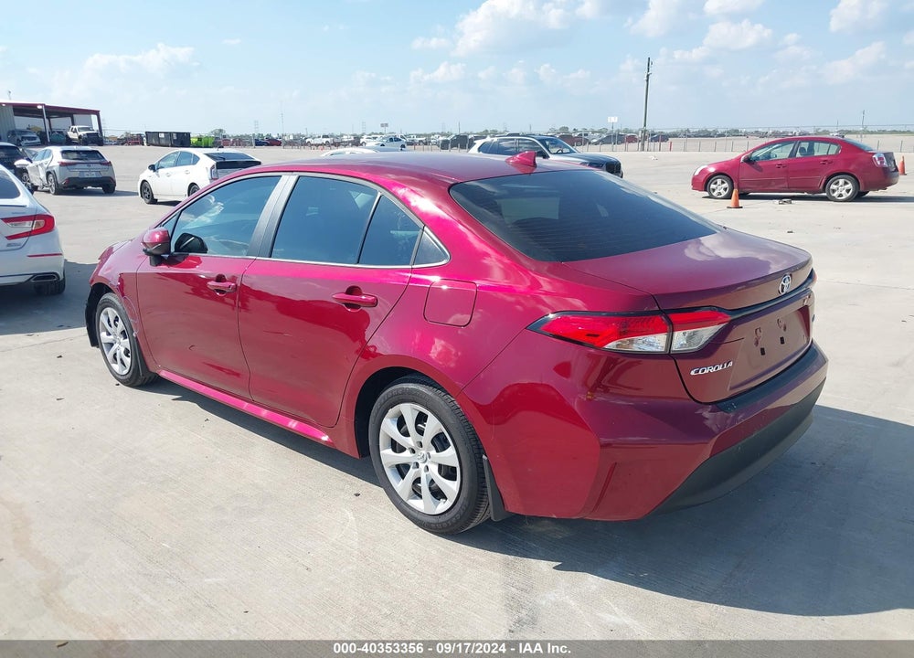2024 TOYOTA COROLLA LE VIN: 5YFB4MDE3RP196545