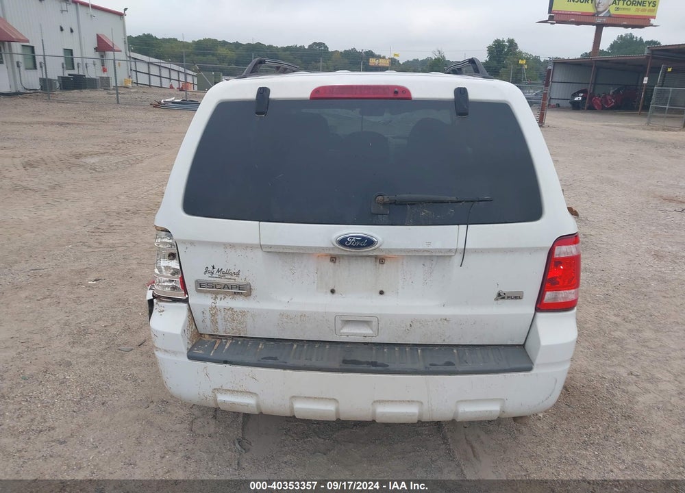 2010 FORD ESCAPE XLT VIN: 1FMCU0DG7AKD12262