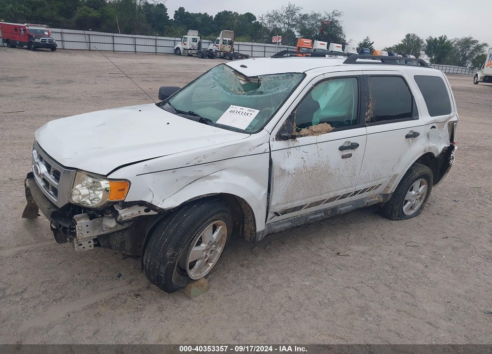 2010 FORD ESCAPE XLT VIN: 1FMCU0DG7AKD12262