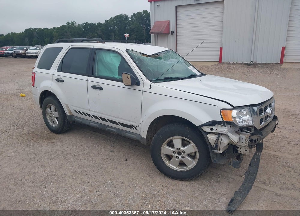 2010 FORD ESCAPE XLT VIN: 1FMCU0DG7AKD12262